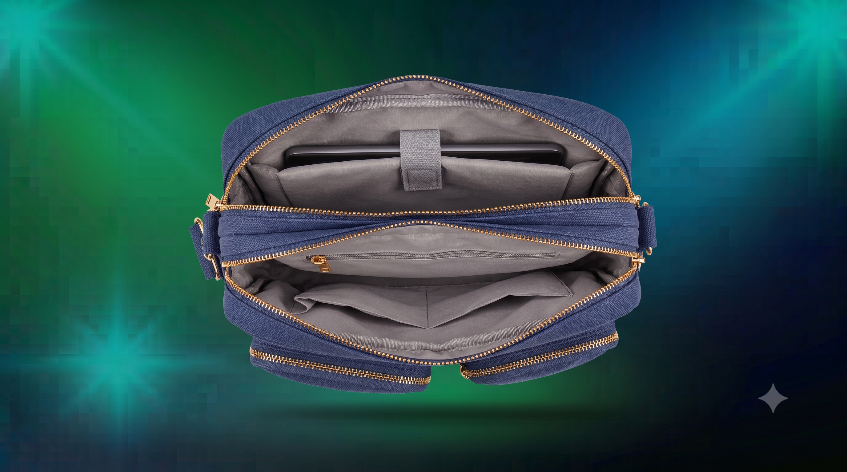 Interior del morral